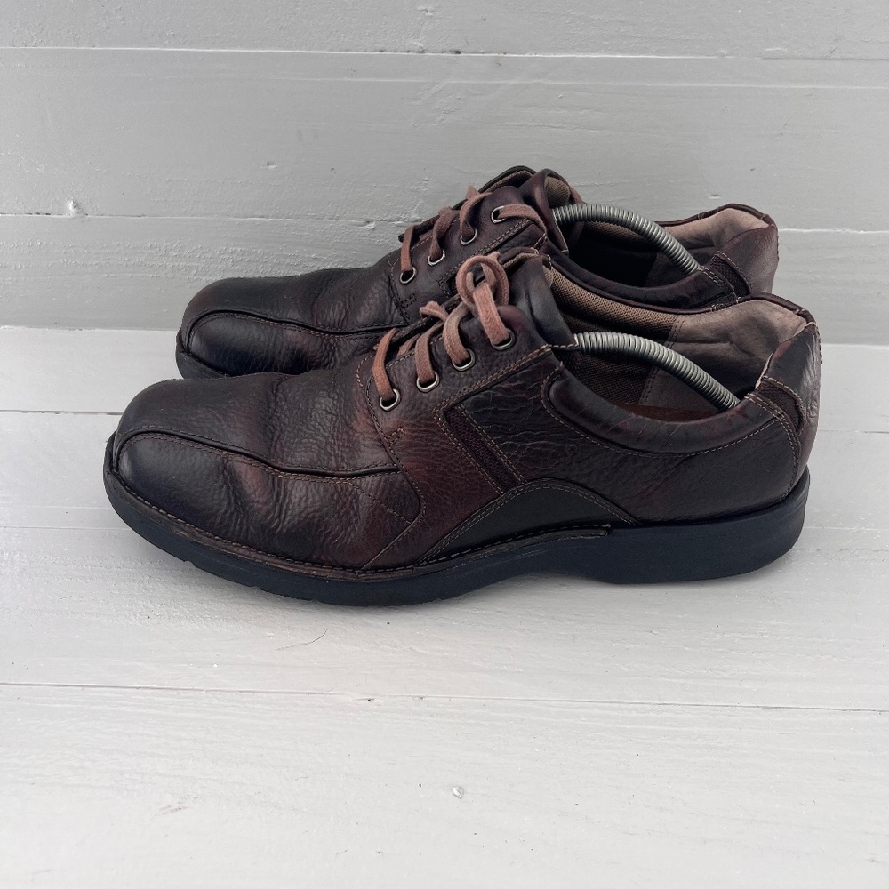 Clarks Men's Cotrell Walk Oxford Size 13m Tobacco Color
